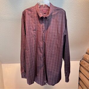 NORDSTROM SMART CARE Button Down Dress Shirt. Long Sleeve. Size XXL